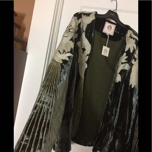 TRADED: Movin On Up Velvet Jacket -“Olive” - Picture 10 of 16